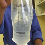Intravenous fluids help flush the poison out