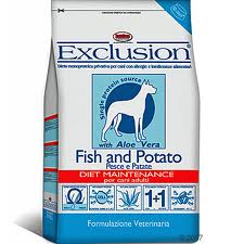 fish and potato exclusion diet